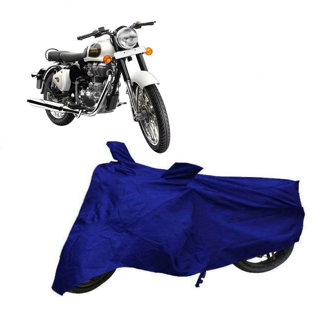 Buy Bigwheels Blue Matty Two Wheeler Bike Body Cover For RoyL EnField