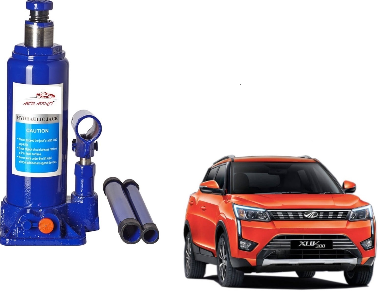 Buy Auto Addict 5 Ton Hydraulic Bottle Vehicle Jack (5000 Kgs) For
