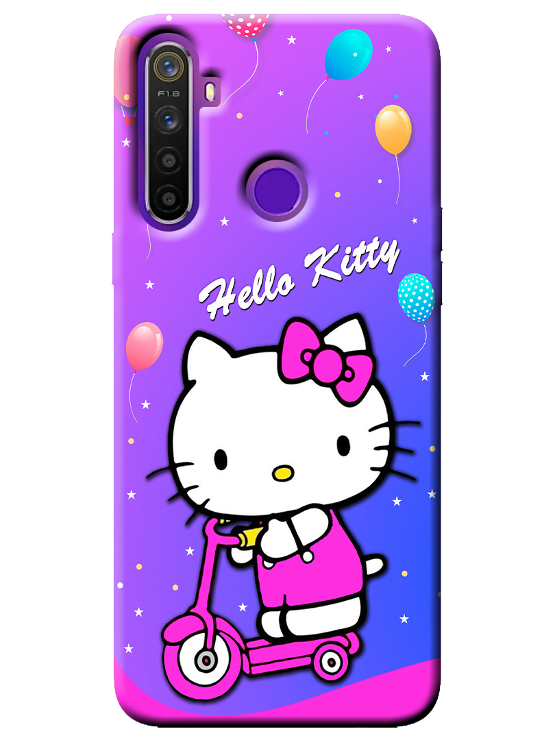 Buy Cellmate Cute Hello Kitty Designer Uv Printed Soft Silicone Mobile Back Case Cover For Oppo 