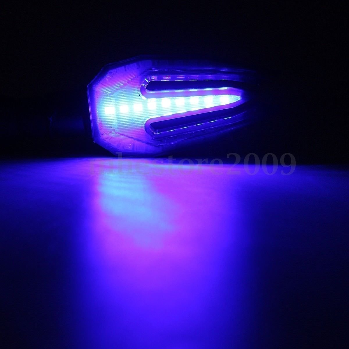 Buy Bikes Signals Indicator Blinker Double Color Light Amber Blue(Set