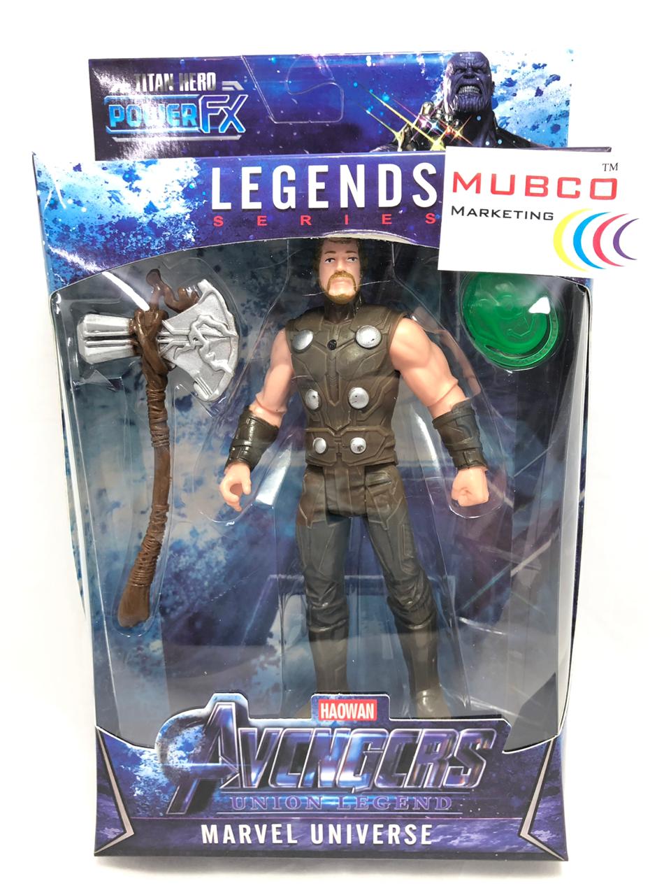 Buy Mubco Marvel Avengers Endgame Thor And Storm-Breaker Action Figure ...