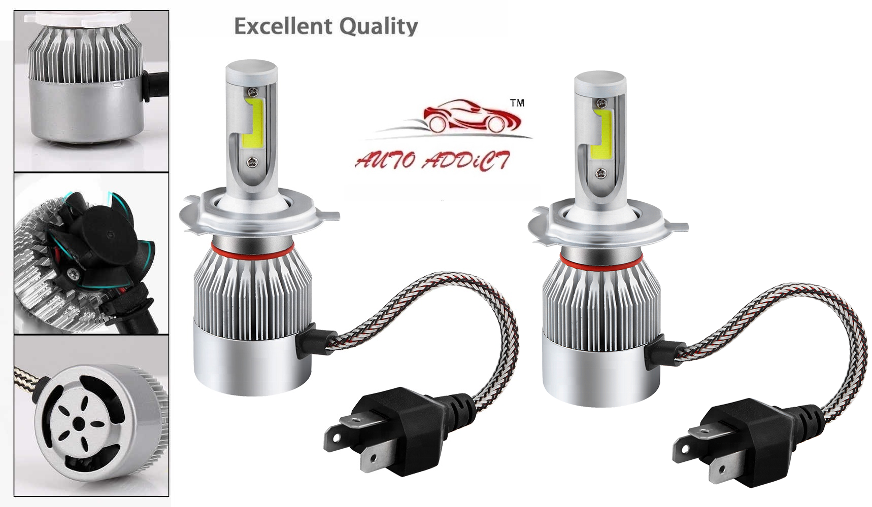 hero honda splendor headlight led bulb price