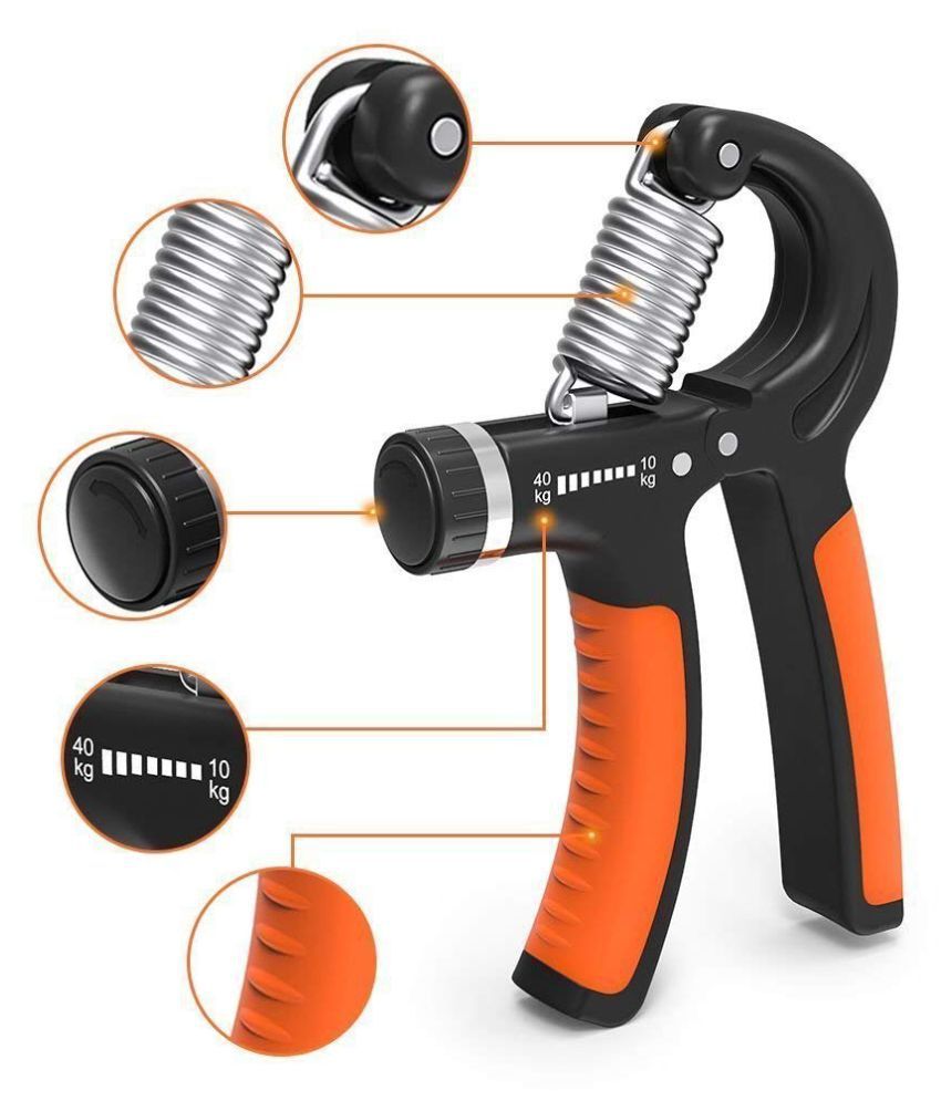 Buy Tradon Hand Gripper For Best Hand Exerciser Grip Adjustable 10Kg To