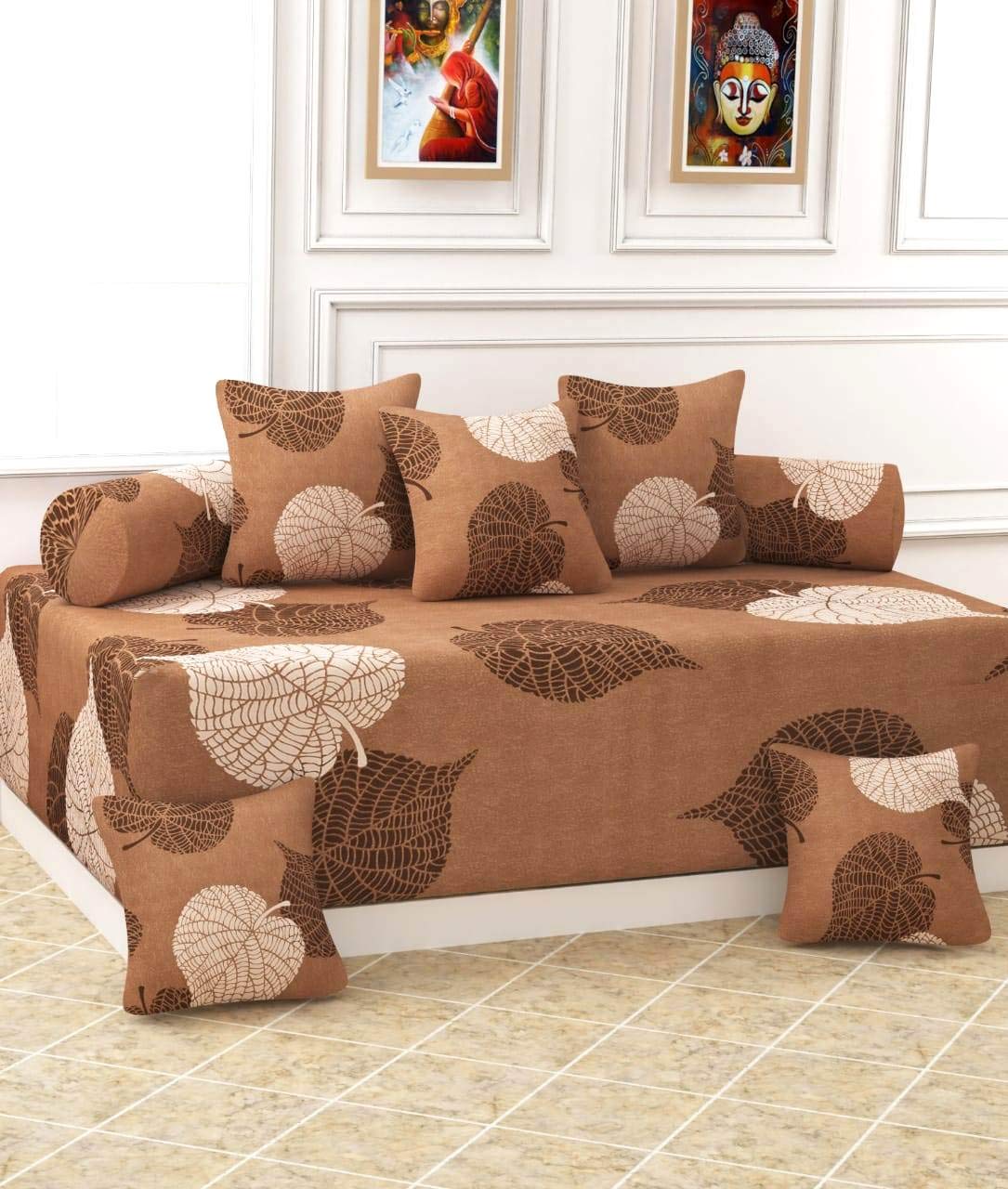 Buy GURU NANAK ENTERPRISES PREMIUM QUALITY DIWAN SET 1 SINGLE BED