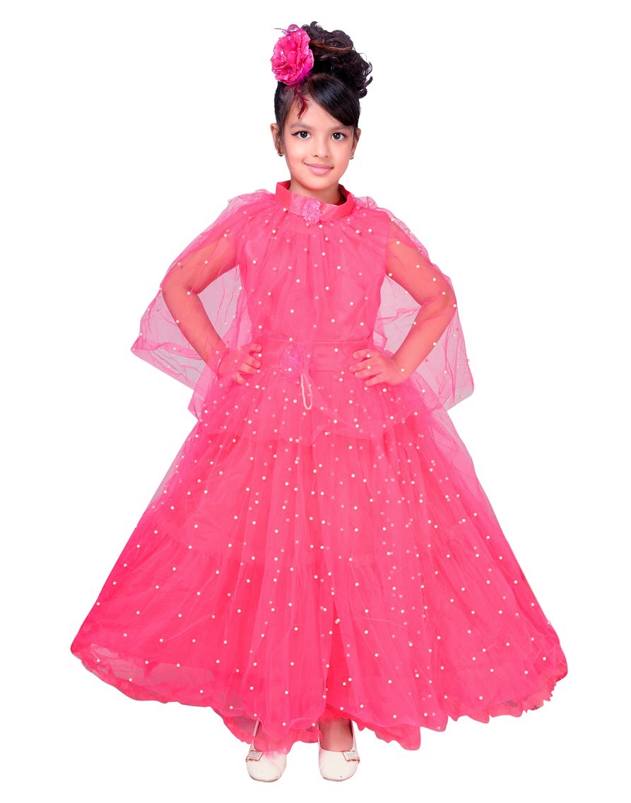 gajri colour frock