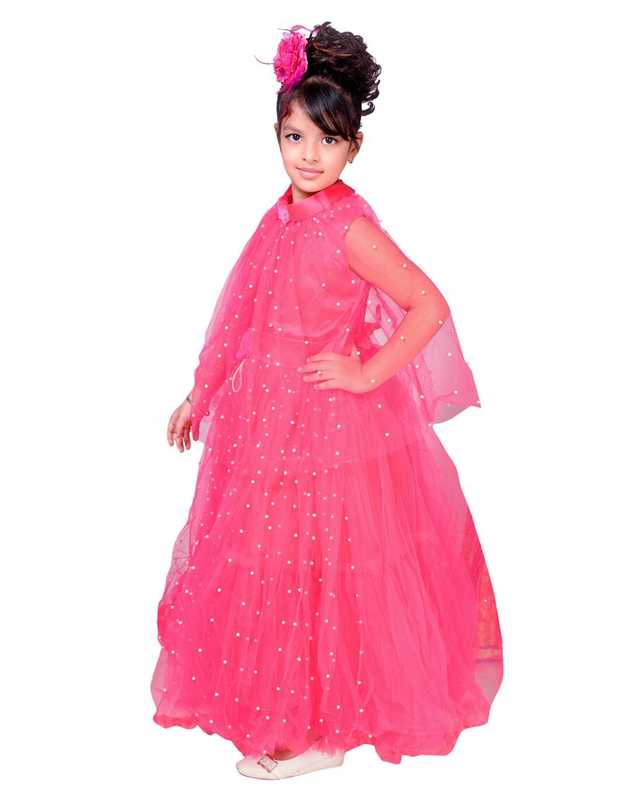 gajri colour frock