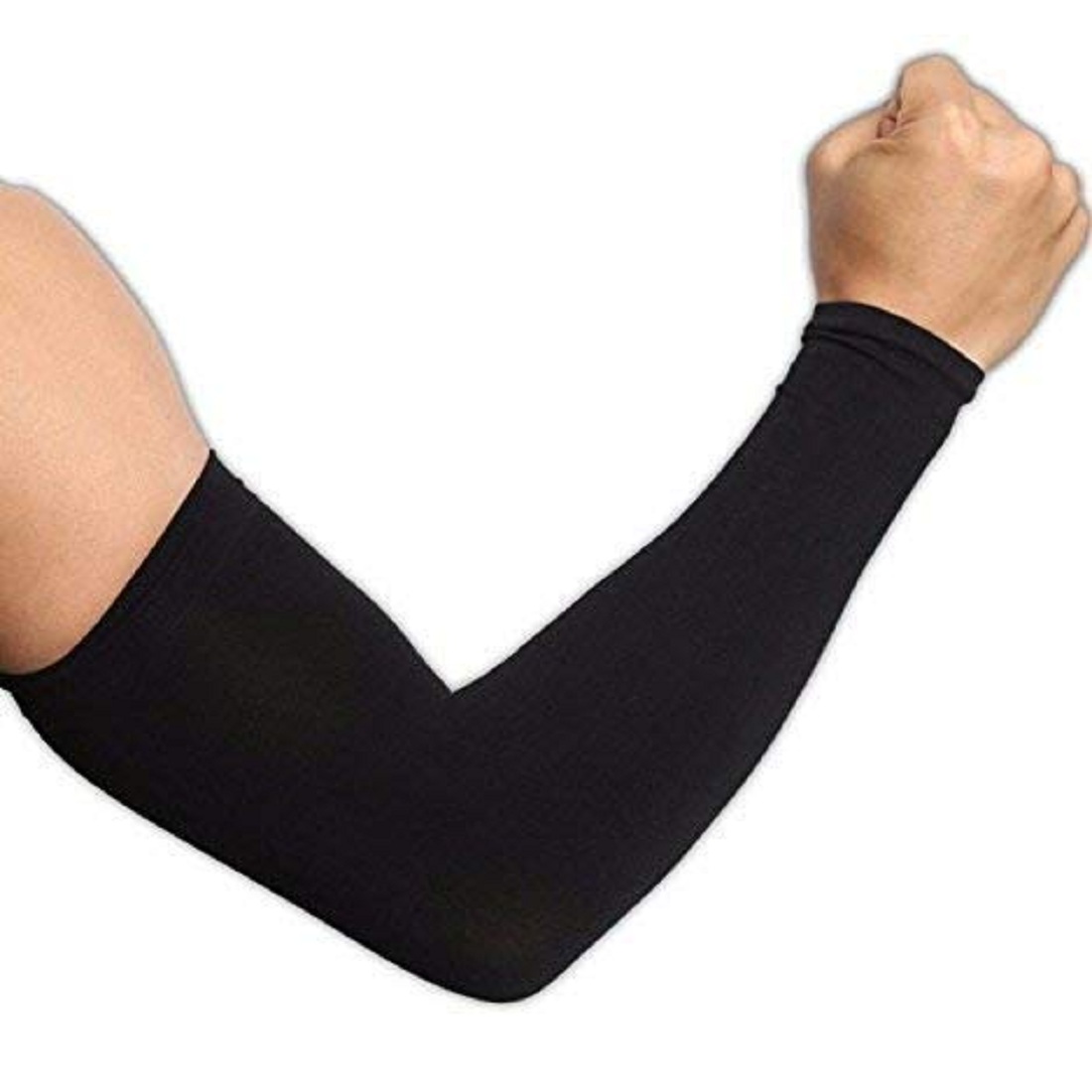 Buy Elite Lycra Arm Sleeves with UV Protection for Sports Driving - 1 ...