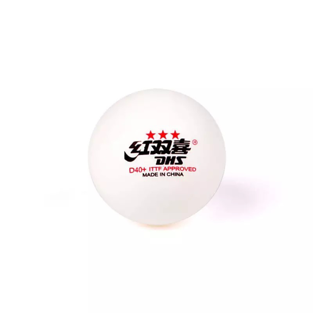 Buy DHS D40+ 3 Star ABS Seam ITTF (Pack of 10 Balls) Online @ ₹940 from ...