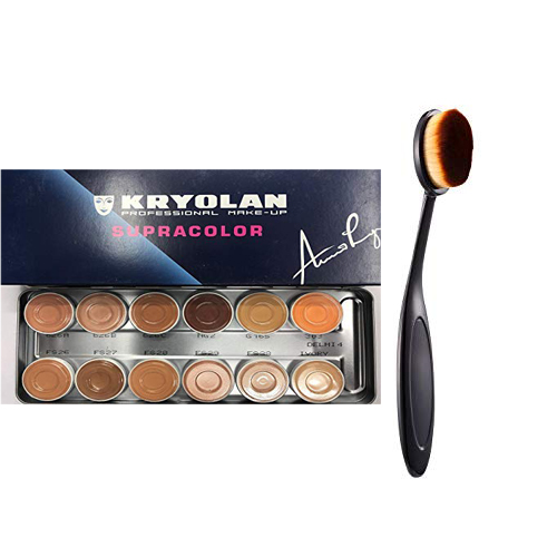 Buy Kryolan Supracolor Delhi 1 12 Shades Cream Concealer Base Palette
