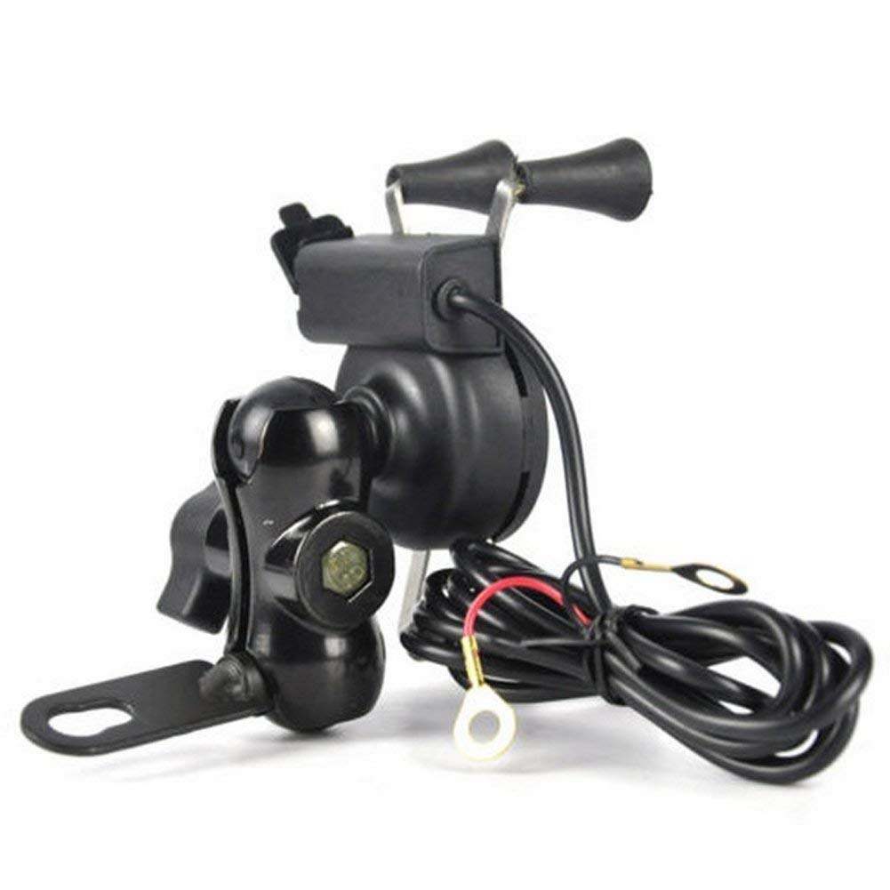 Buy Bike Mobile Phone Holder with USB Charger for Bullet, Bajaj Pulsar