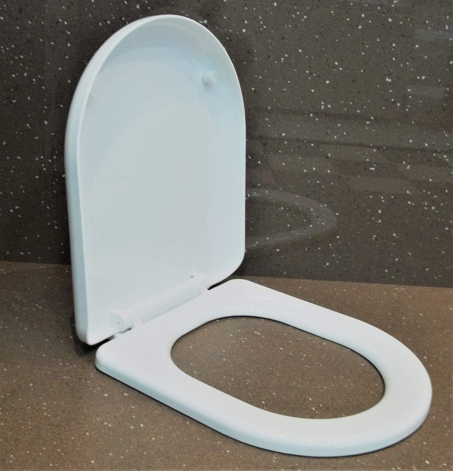 Buy InArt PVC European D Type Toilet Soft Close Hydraulic SEAT Cover ...