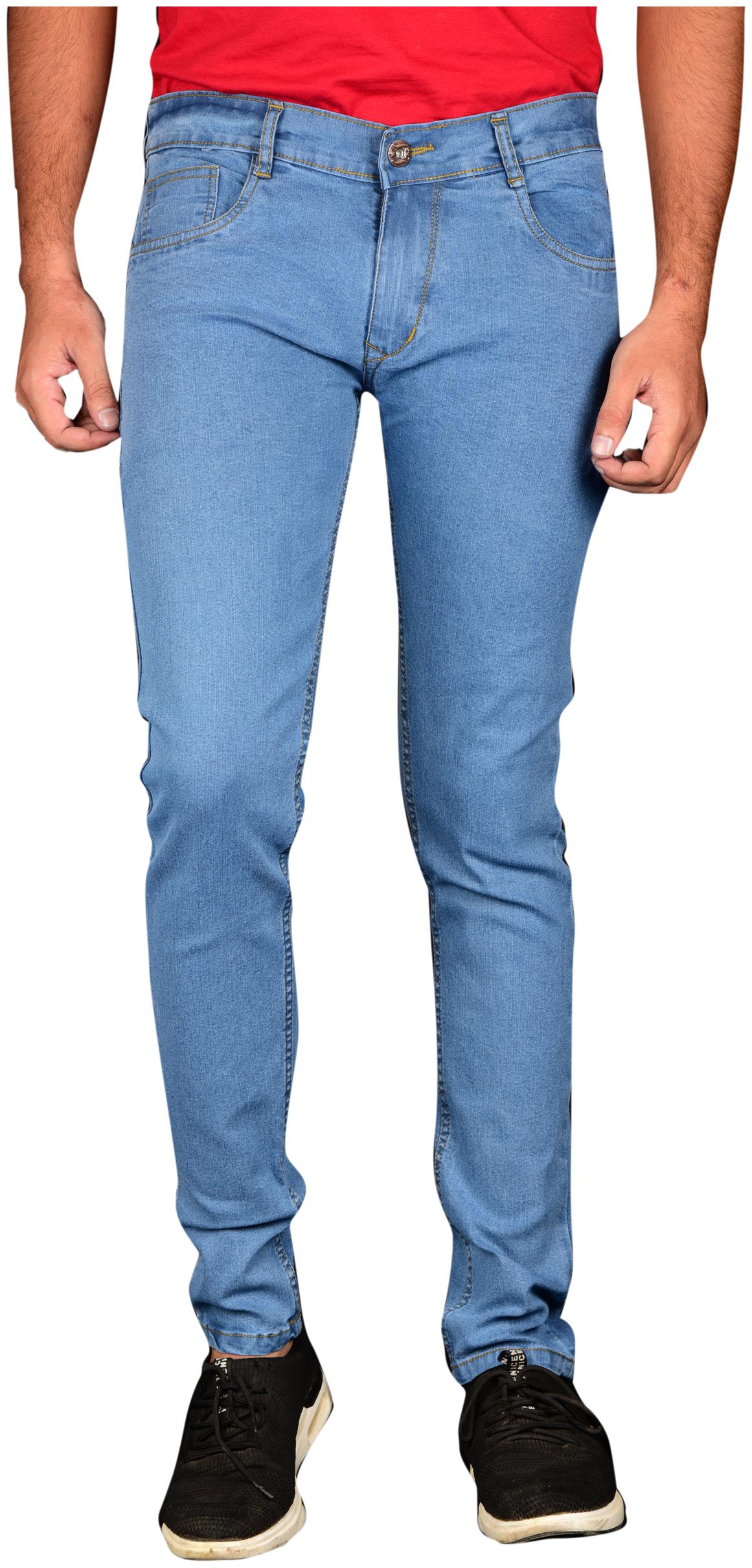Buy Waiverson Men's Multicolor Slim Fit Steachable Jeans (Pack Of 3 ...