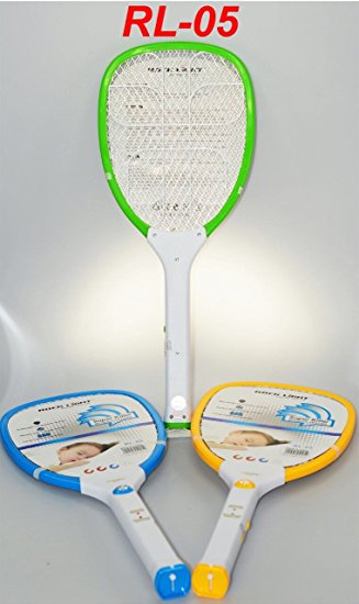 Rocklight Rechargeable Mosquito / Insect Killer Racket Bat With LED Torch