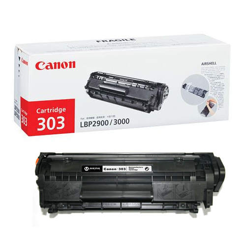Canon 303 Black Toner Cartridge LBP 2900 / 3000