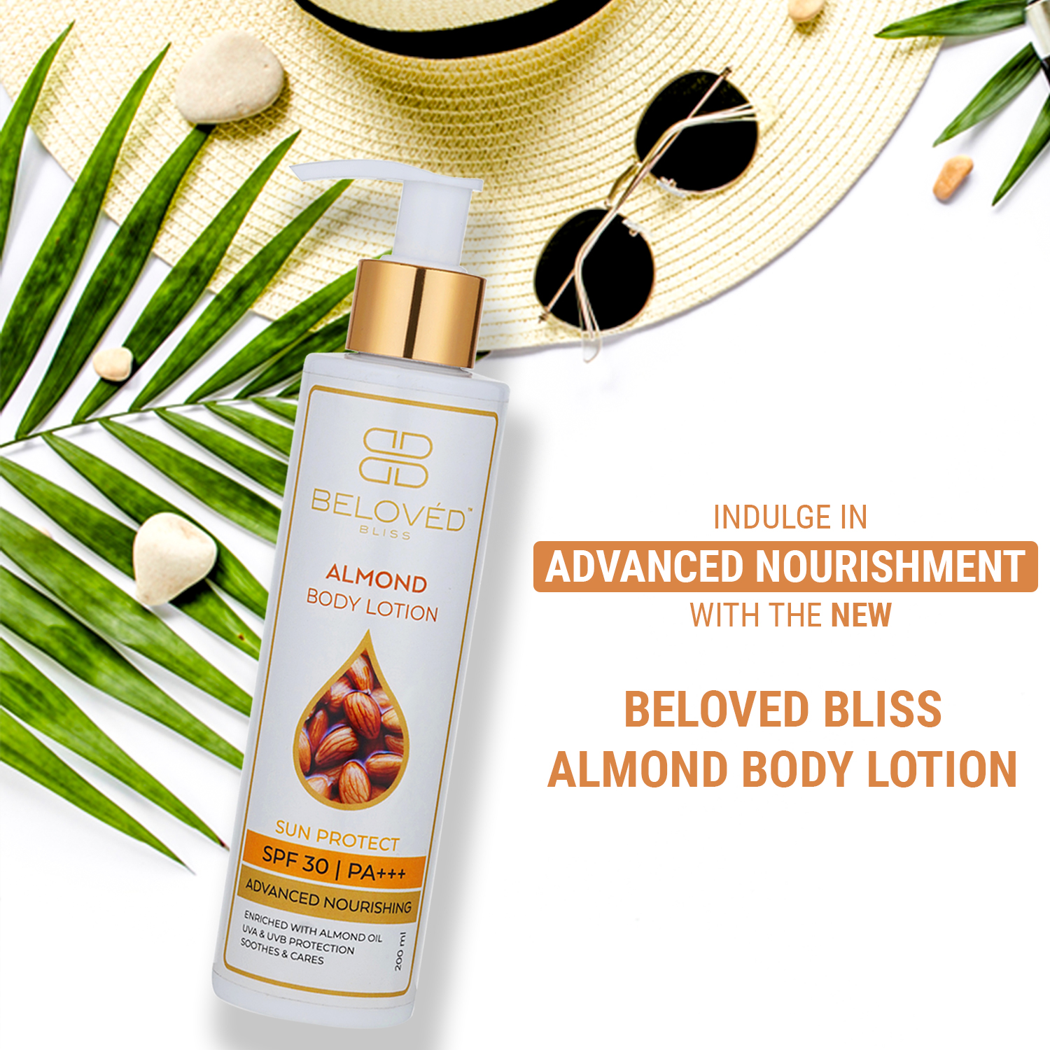 almond white lotion