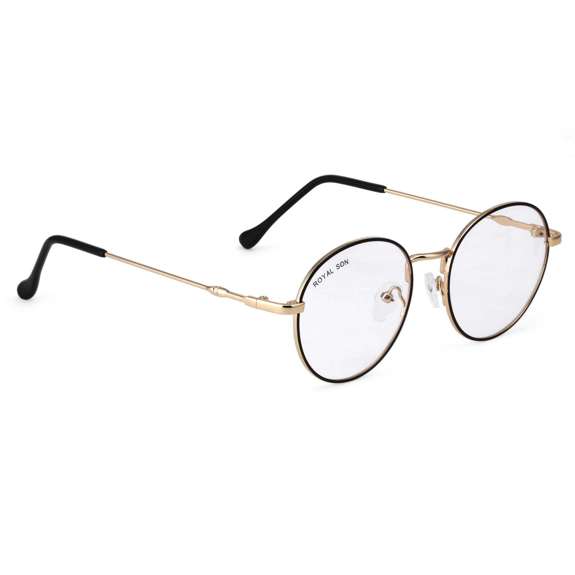 Buy ROYAL SON Full Rim Metal Round Anti-Reflection Eyeglasses Frame ...