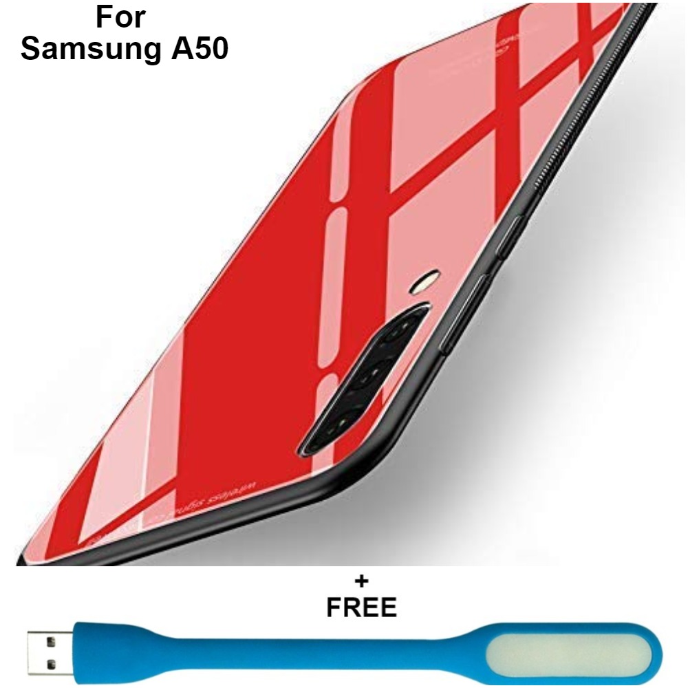 Buy Mobimon UltraSlim Tempered Glass Back Cover With Edge Soft Tpu