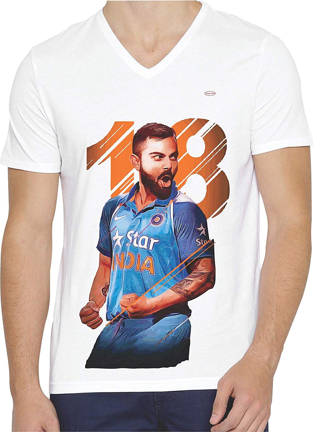 Buy Style Eva - Virat Kohli Printed T-Shirts Collections for Men and ...