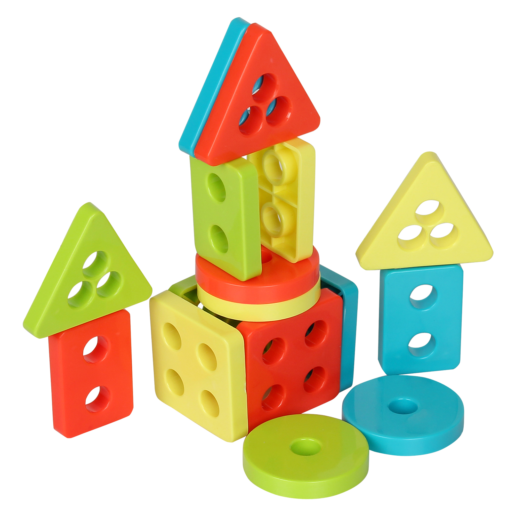Buy Shape Learning Stack Blocks Play for Kids 13 yrs Online ₹539