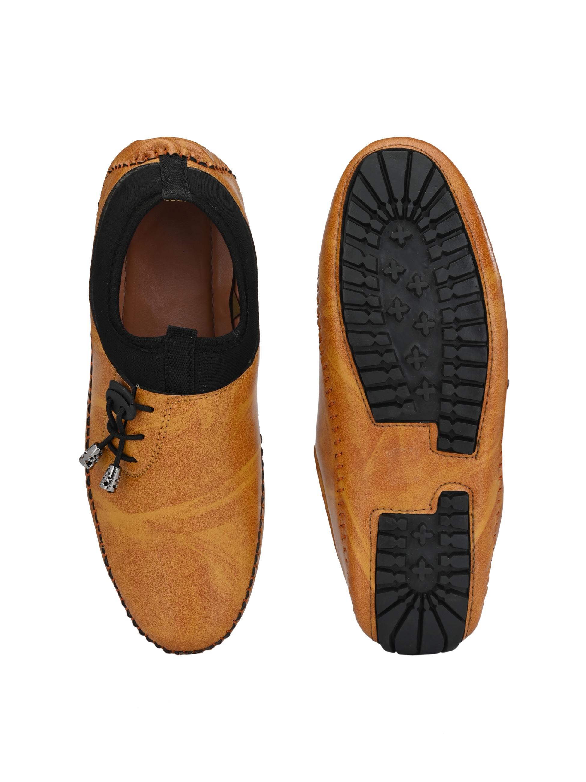 Buy Walkstyle by EL Paso Mens Tan Mojaris Designer Slip On Casual Shoes