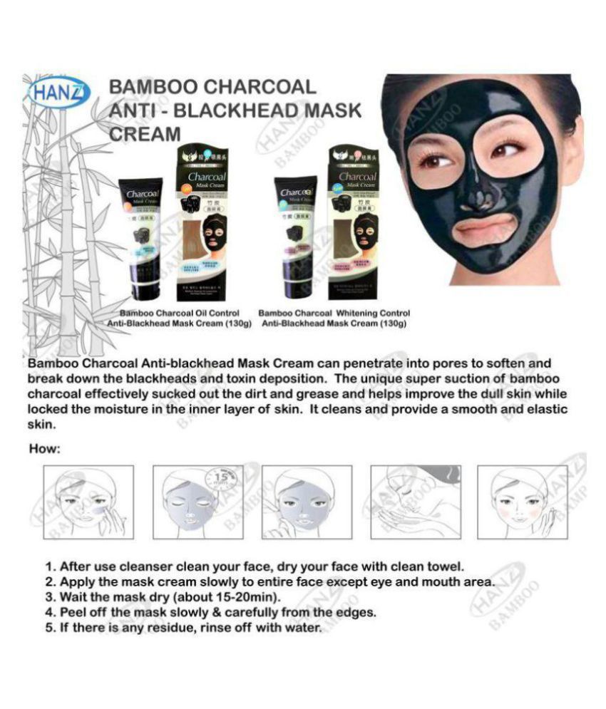 Buy Yash HR Charcoal Peel Off Mask Anti Acne Oil Control Blackhead