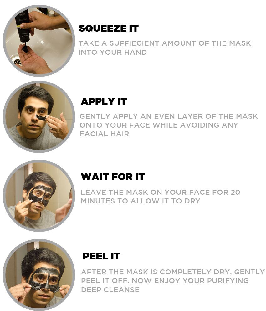 Buy Yash HR Charcoal Peel Off Mask Anti Acne Oil Control Blackhead