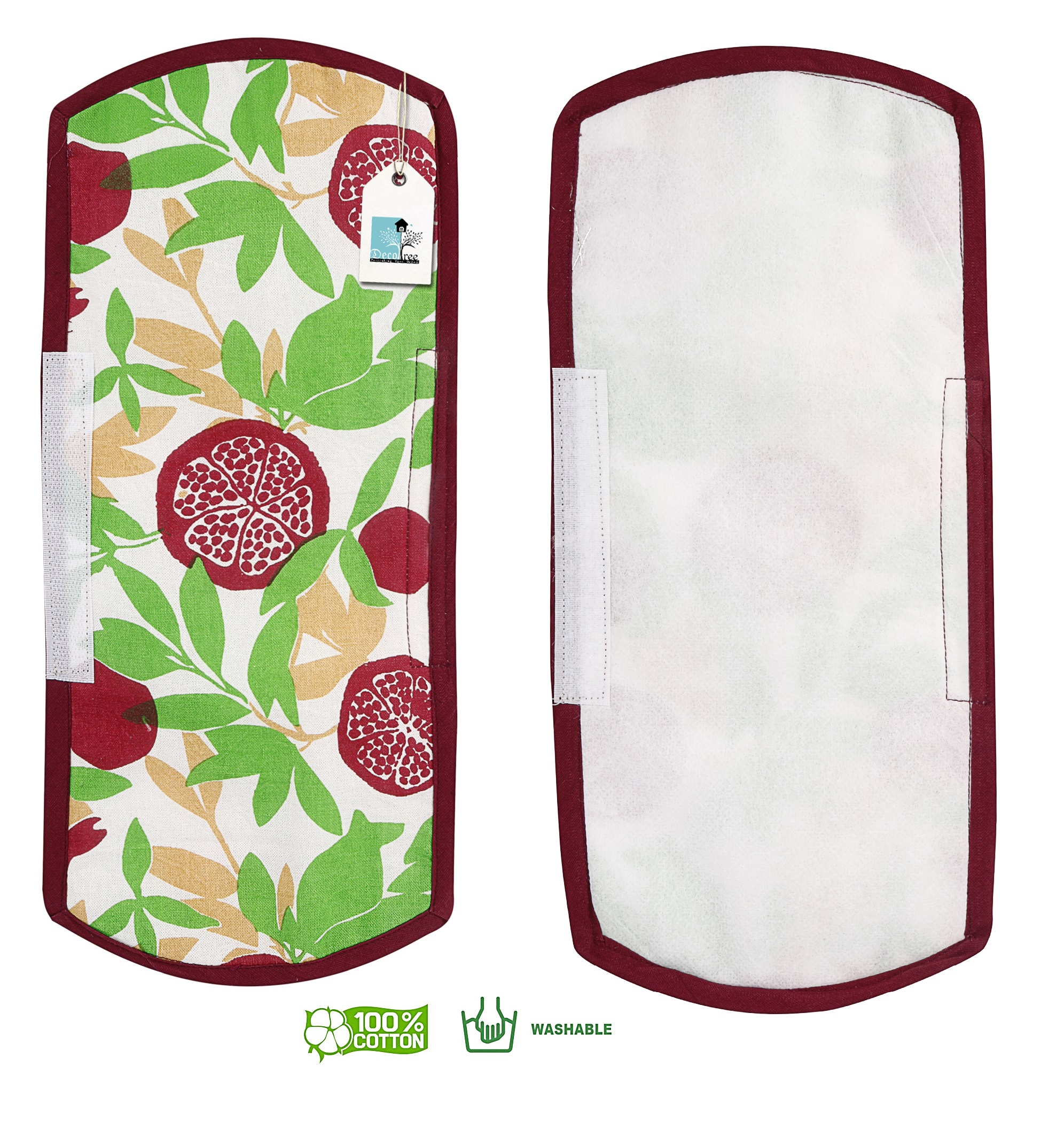 Buy DECOTREE 5 Pc Kitchen Linen Combo Set of 1 Apron, 1 Oven Gloves, 1