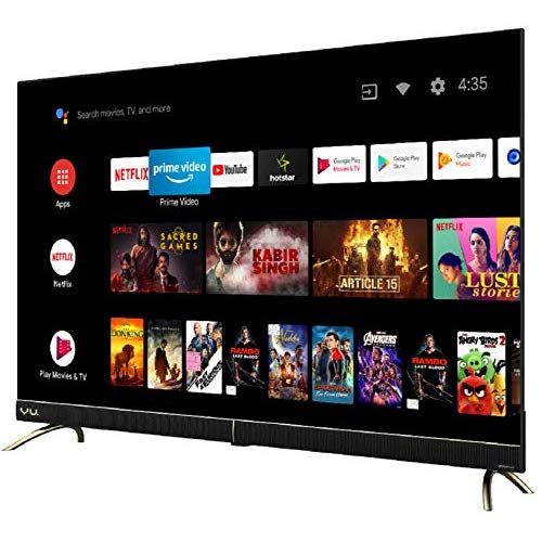 Buy Vu 108 cm (43 Inches) 4K Ultra HD Cinema Android Smart Led TV 43Ca ...