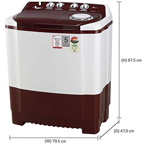 Buy LG 7 Kg SemiAutomatic Top Loading Washing Machine (P7010RRAY