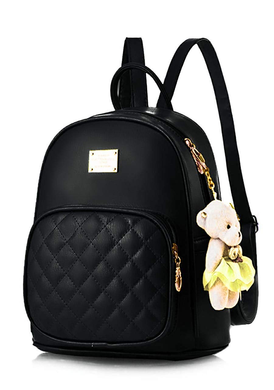 Buy Leather Retail Backpack for Women and Shoulder Bag for Girls