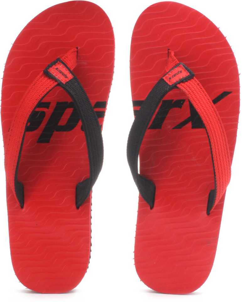 Buy Sparx Red Slippers Online @ ₹270 from ShopClues