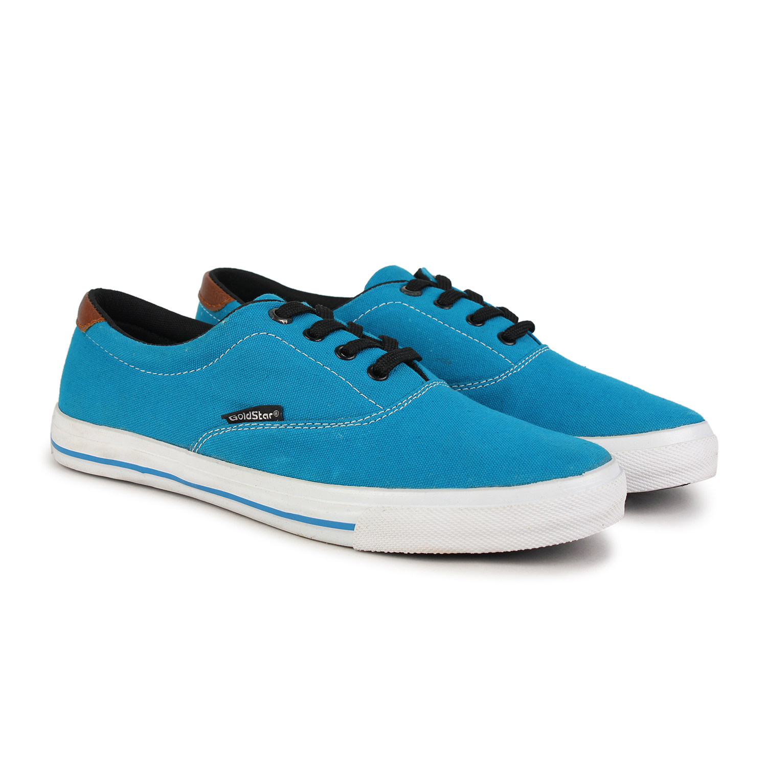 Buy Goldstar Men's Blue Lace-up Sneakers Online @ ₹499 from ShopClues