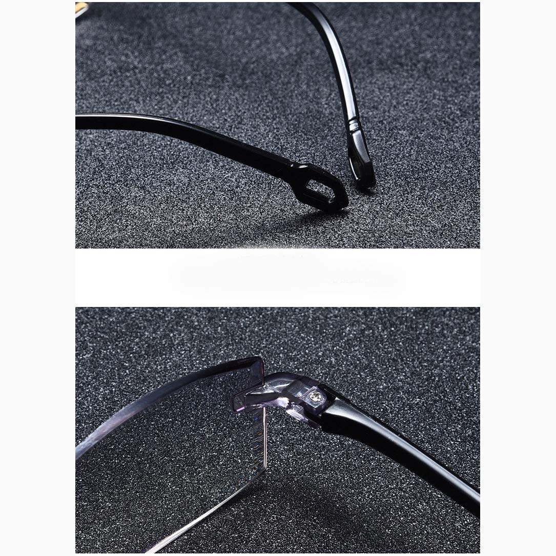 Buy SHISHAMARE LENS POWER 3.0 Rectangle Rimless Frame 