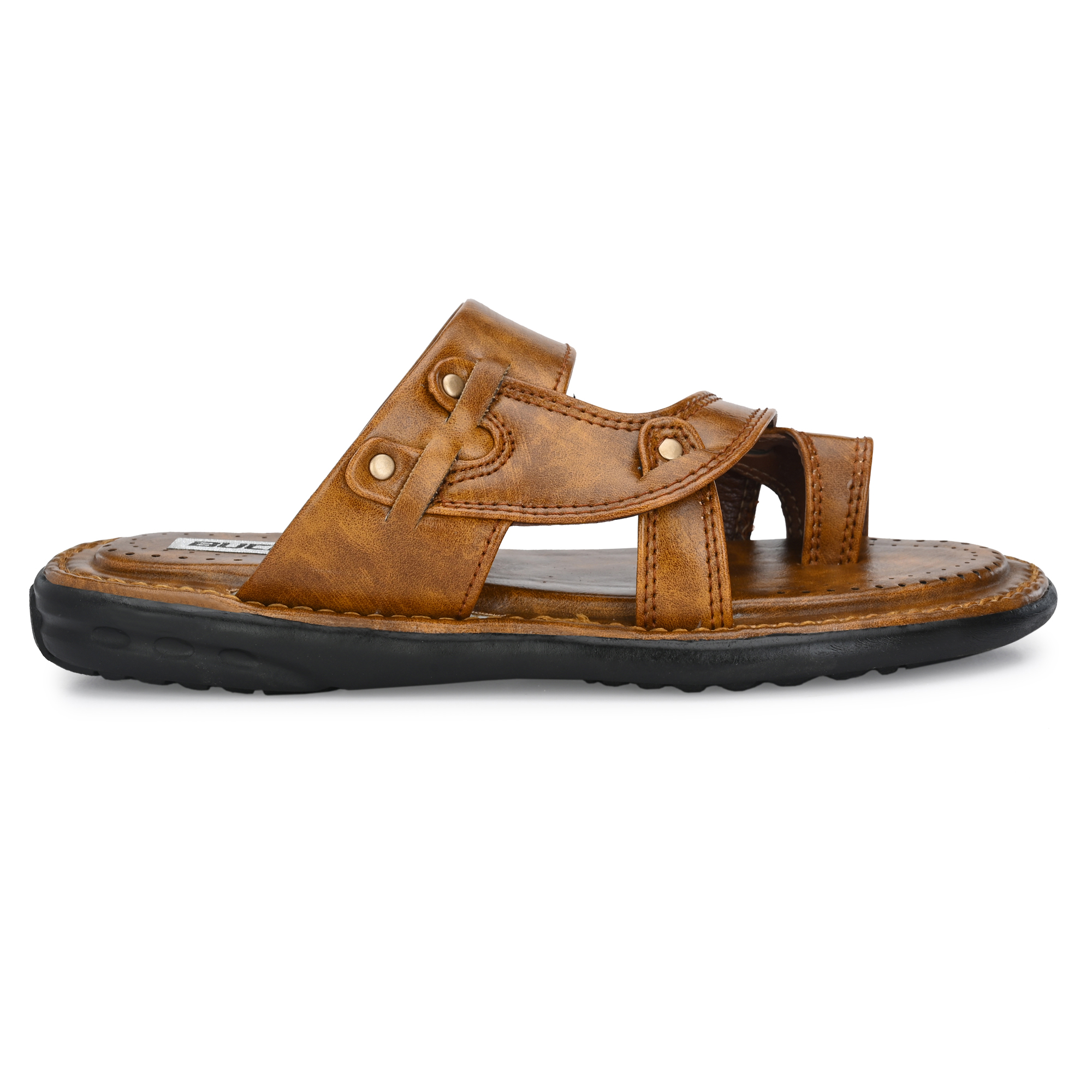 bucik tan leather slippers