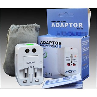 Universal All in One World Travel Adapter Surge Protector Charger Plug N 1001