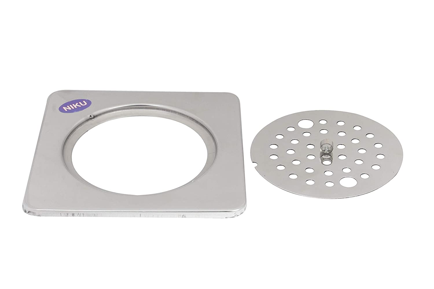 Buy SHRUTI Stainless Steel 6 X 6 Two Piece Drain Cover Anti Cockroach