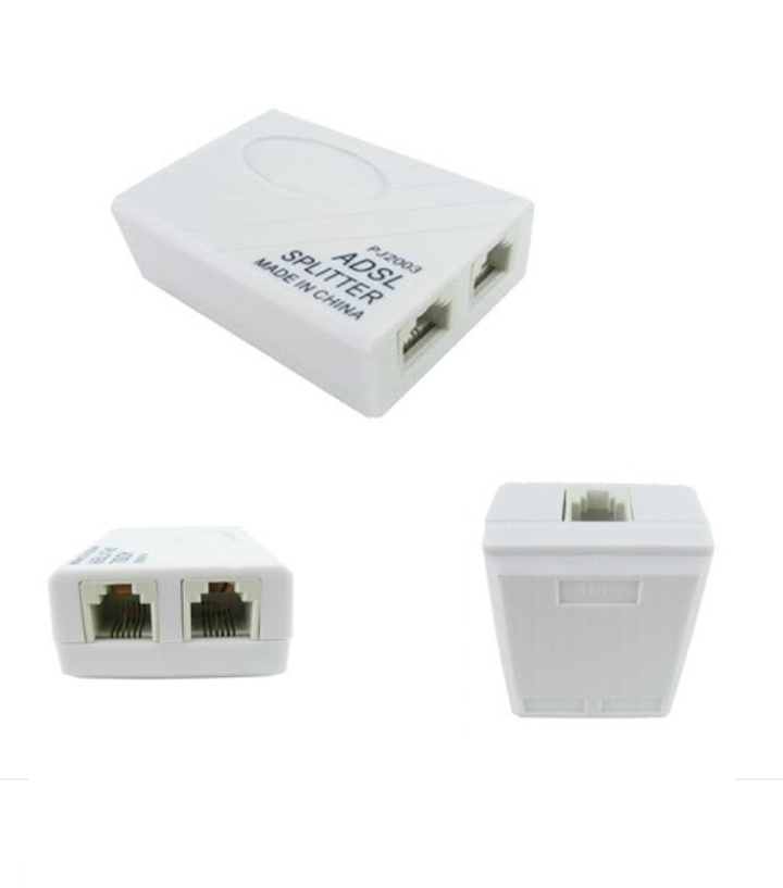 Buy Ankirun ADSL Broadband Modem Splitter with 2 RJ11 2m Cable Online