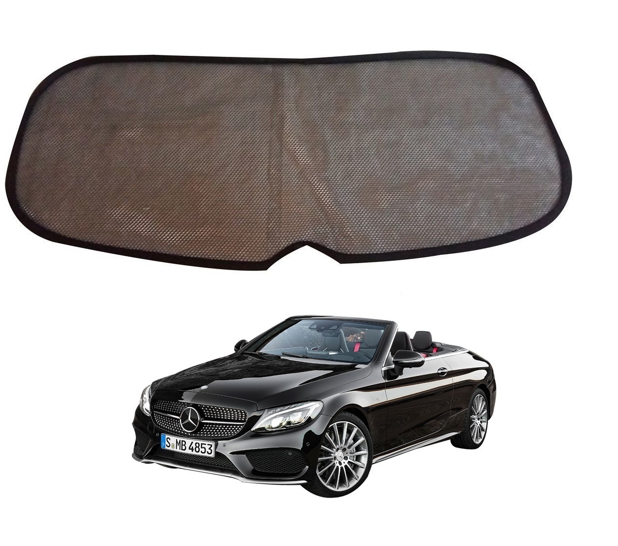 Buy Auto Addict Car Dicky Rear Window Sunshade Diggy Curtains For