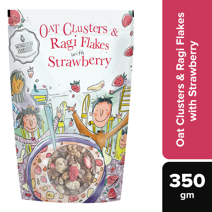 Buy Oat Clusters Ragi Flakes with Strawberry Online ₹260 from ShopClues