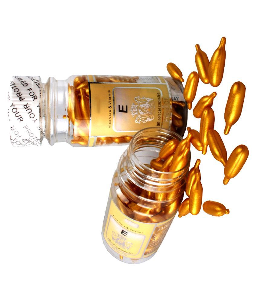 Buy Professional Vitamin E Facial Golden 60 Capsules Oil 60 G 