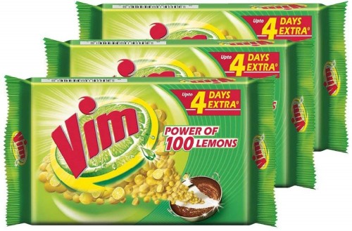 Vim Dishwash Bar 600 G, Pack Of 3