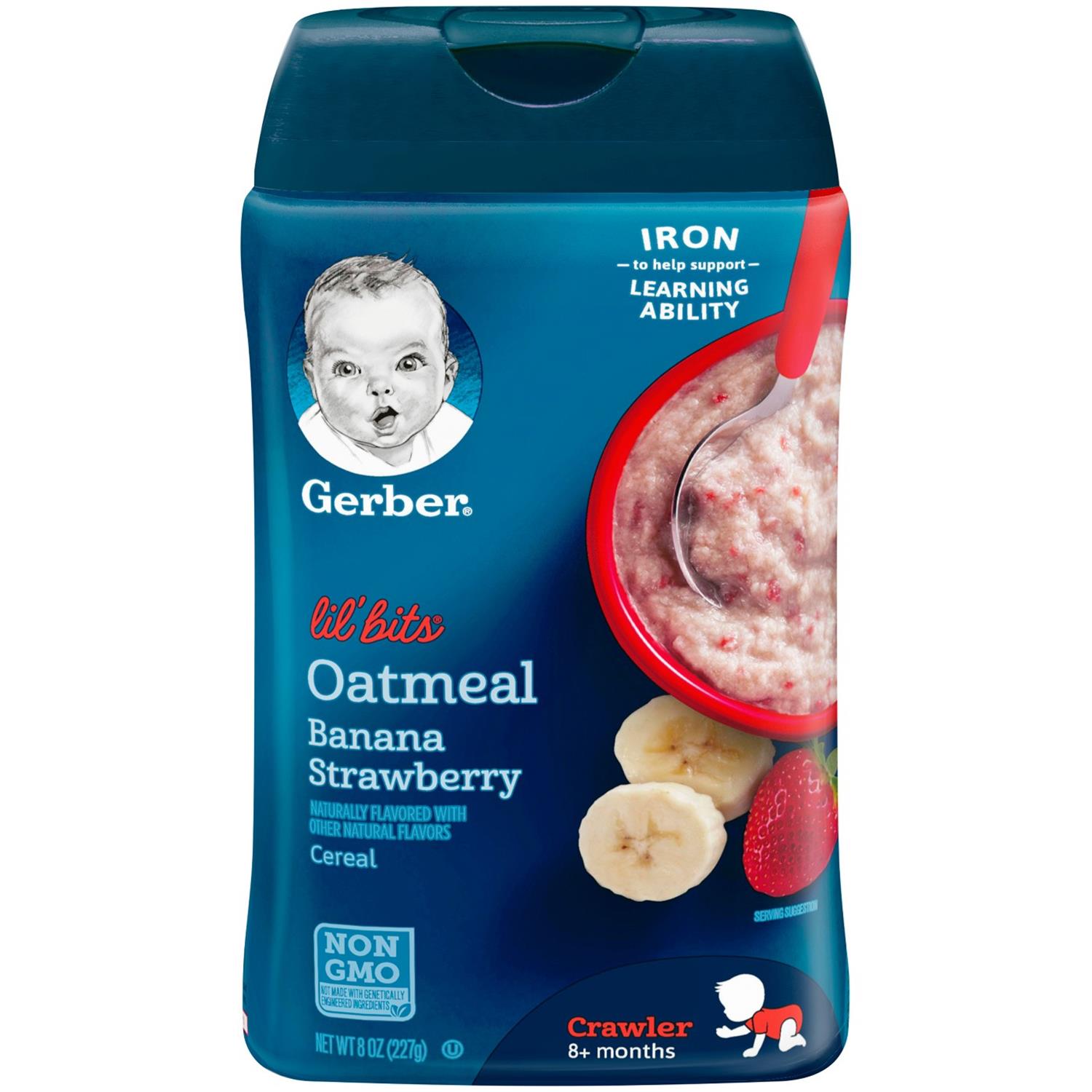 Buy Gerber Lil� Bits 227g (8oz) Oatmeal Banana
