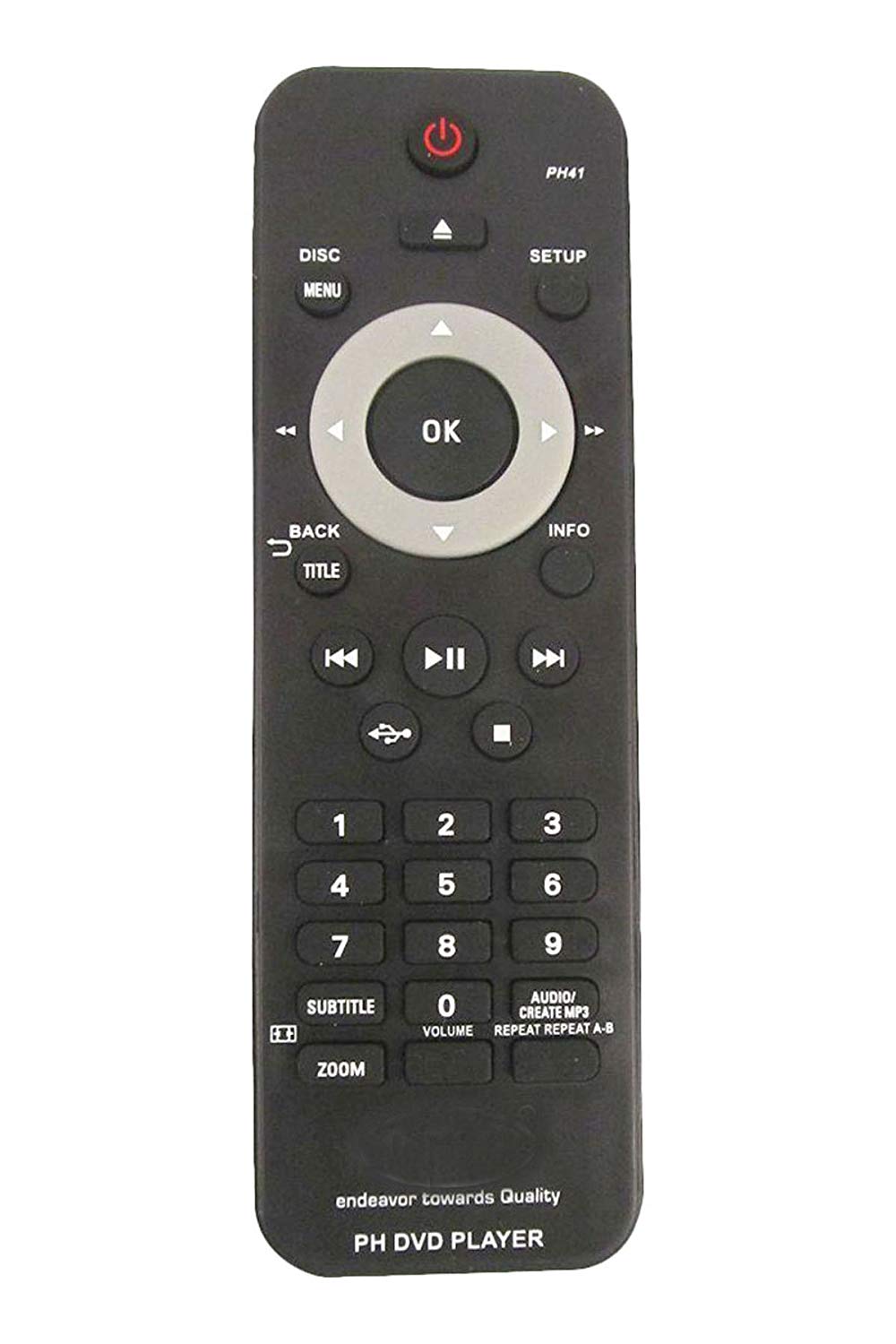 Buy Ritebuy Philips Dvd Player Universal Remote Control Online ₹299 from ShopClues