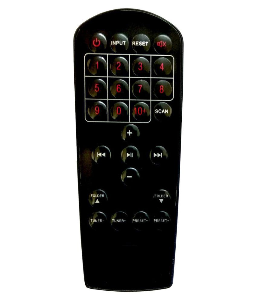 Buy Ritebuy Iball Ht02 Home Theater Remote Control Online ₹349 from
