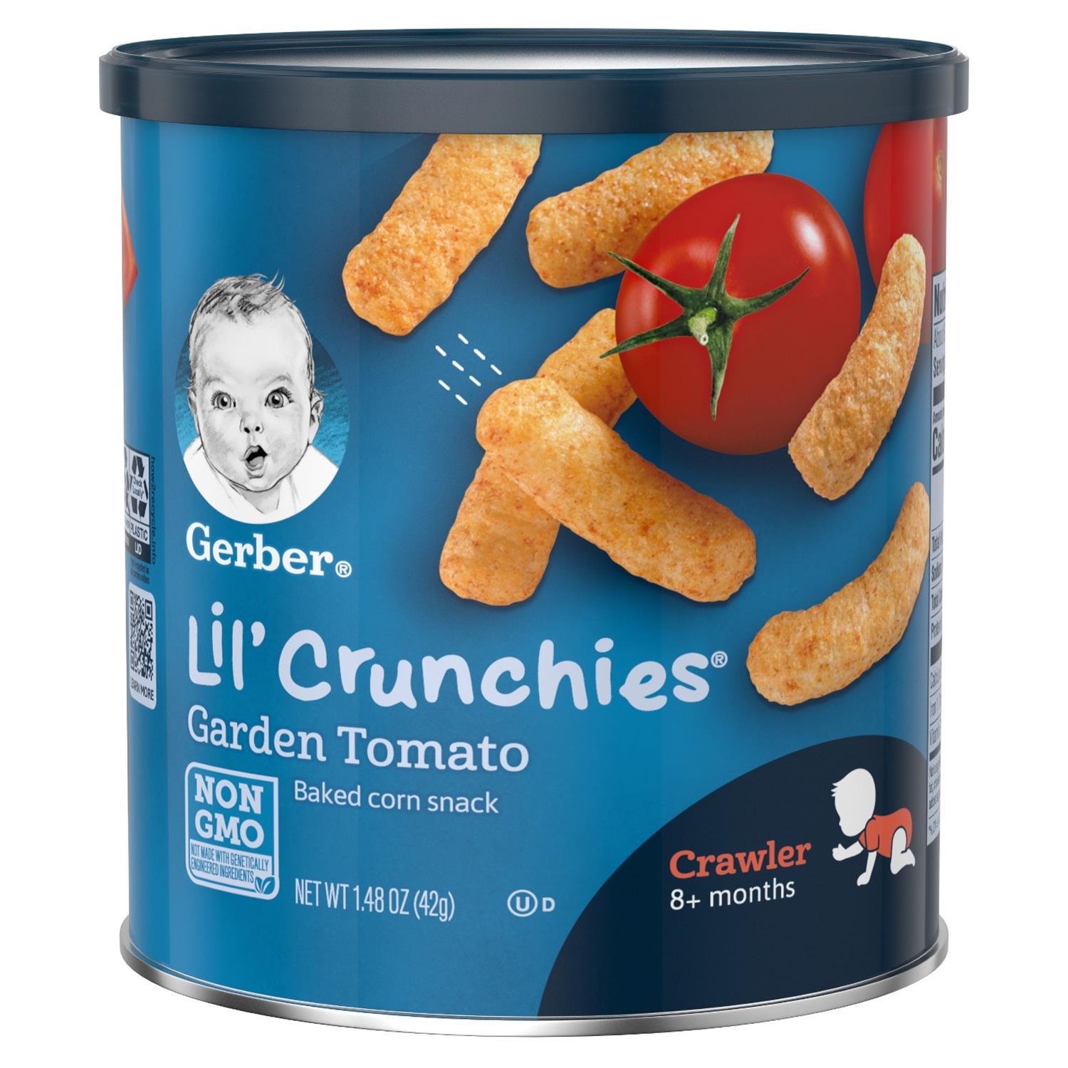 Buy Gerber Lil' Crunchies 42g (1.48oz) - Garden Tomato Online @ ₹595 