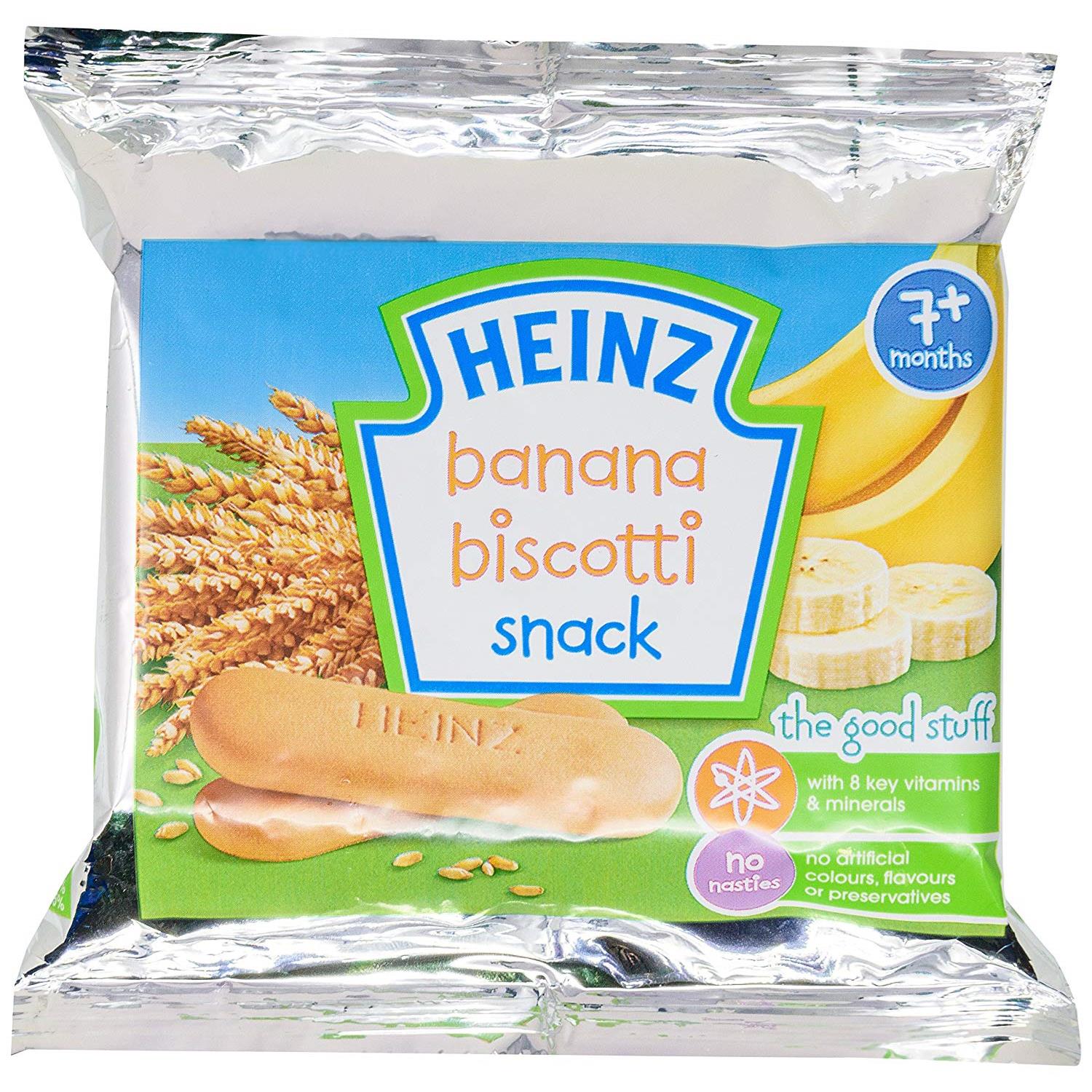 Buy Heinz Banana Biscotti Snack 60g Online ₹400 from ShopClues