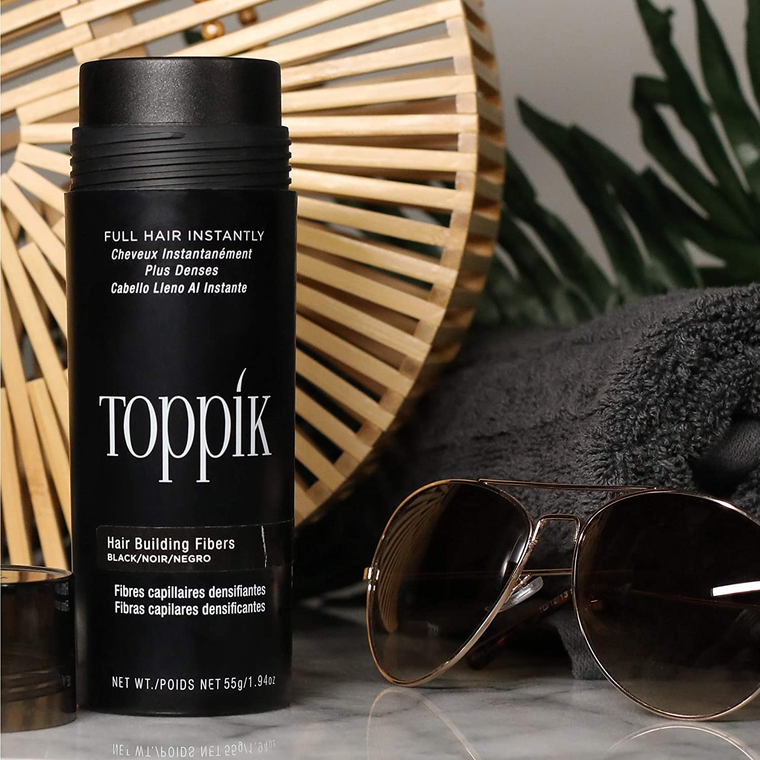 Toppik Hair Building Fibers Black India at Luis Lamarre blog