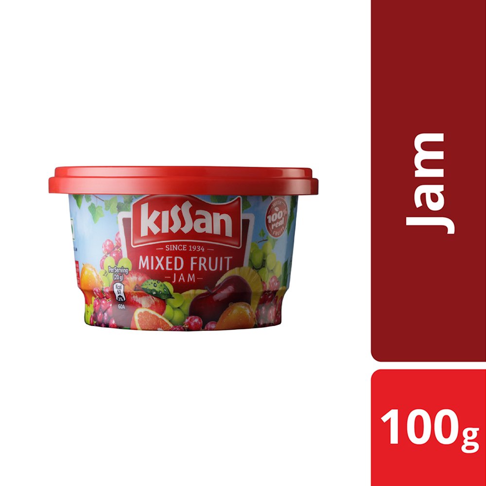 Buy Kissan Mixed Fruit Jam, 100g Online ₹30 from ShopClues
