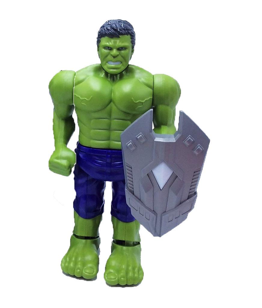 Buy Anvi Hulk Rotate Robot 10 Inch Action Figure with Sound and Light ...