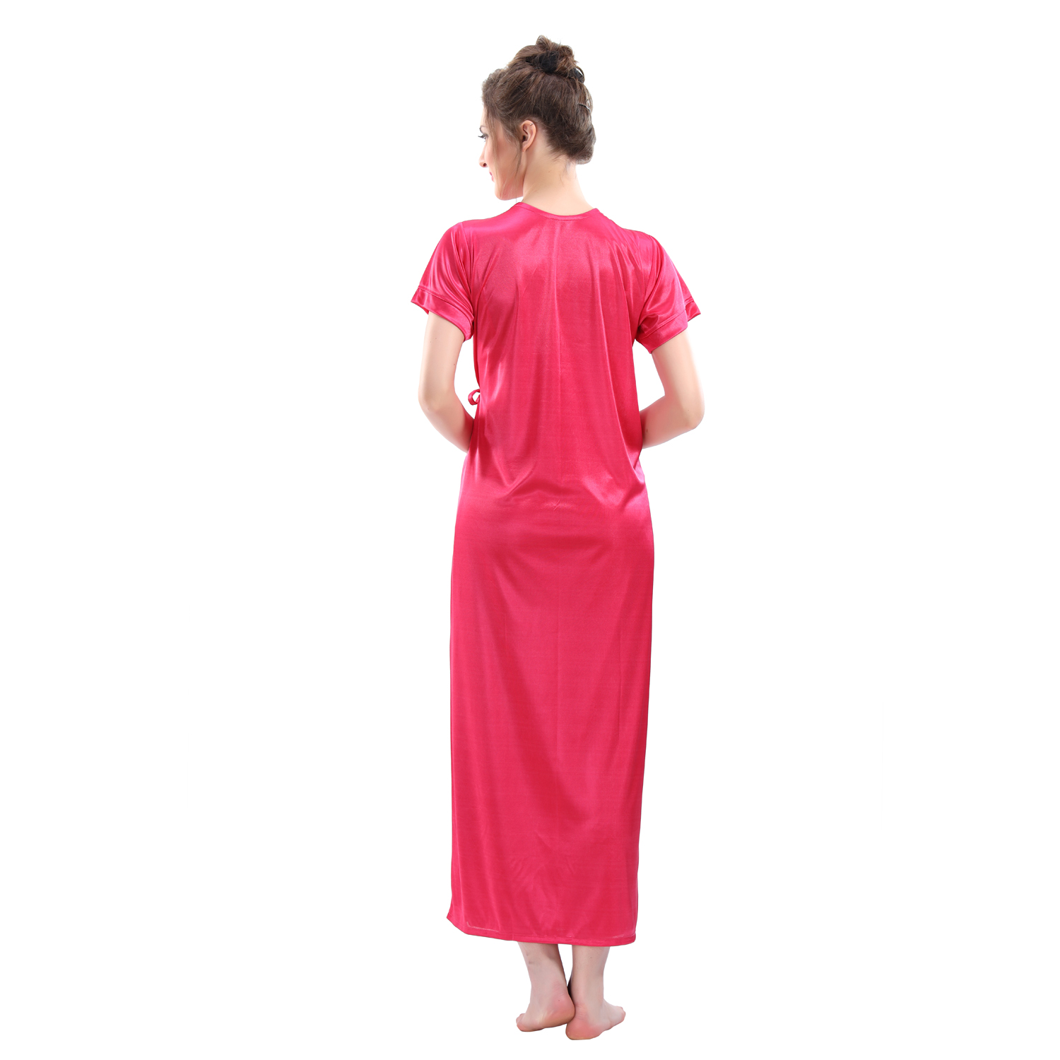 Buy Juliana Dream Pink Nightwear Set Nighty And Robe Online ₹699 From Shopclues 